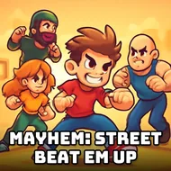 Mayhem: Street Beat Em Up - Retro Brawlers game