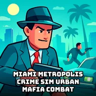 Miami Metropolis Crime Sim Urban Mafia Combat - Gangster Turf game