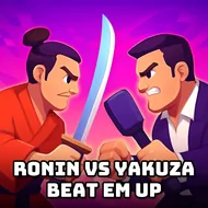 Ronin Vs Yakuza Beat Em Up - Retro Brawlers game
